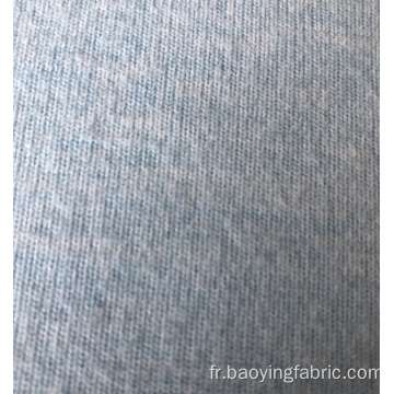 Tissu textile en jersey de polyester doux